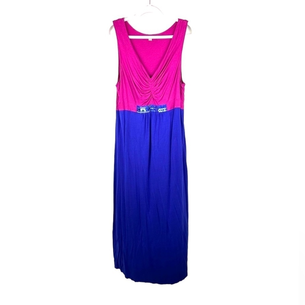 Boden Sleeveless Beaded Maxi Dress 16